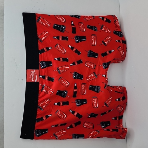 CRAZY BOXER, COCA COLA BOXER BRIEFS, COKE PICTURES BOTTLES, CUPS & GLASS - Picture 3 of 7